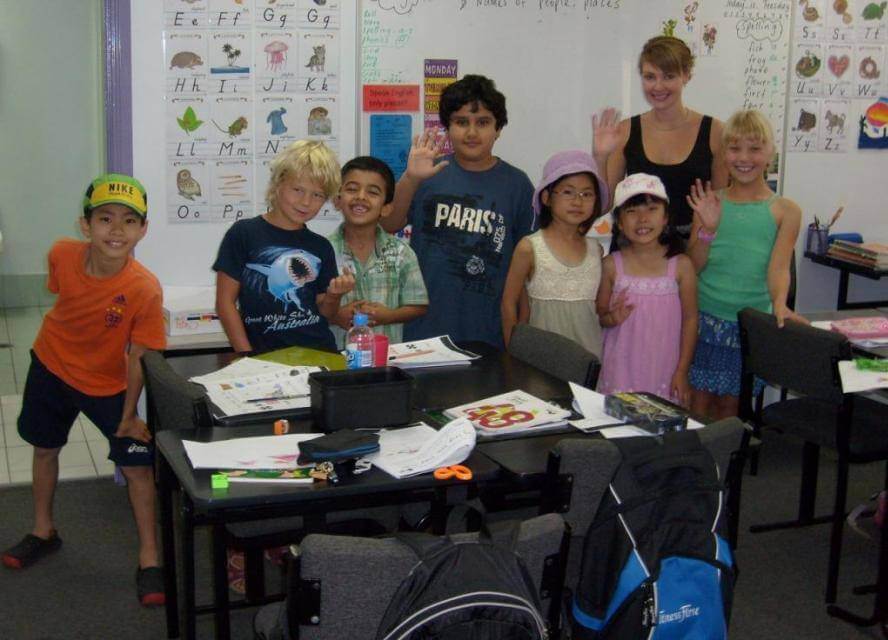 Young Learner class at AICOL English school