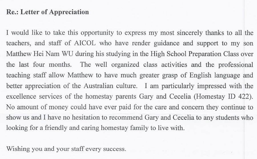 Sui Kei AICOL testimonial