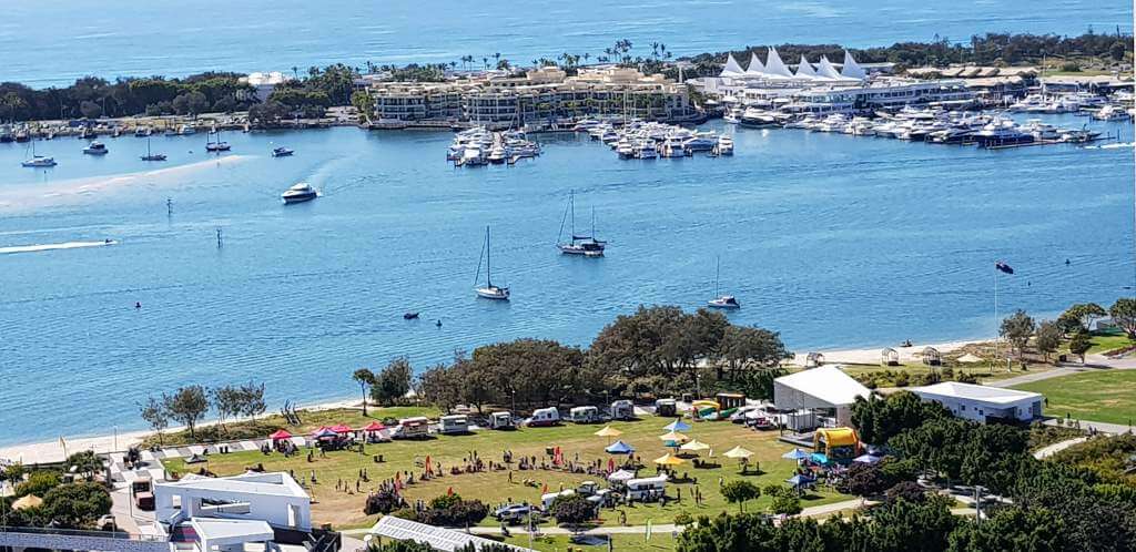 Southport Broadwater Parklands opposite AICOL Gold Coast English School