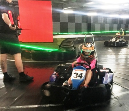 Go cart activity at AICOL English school