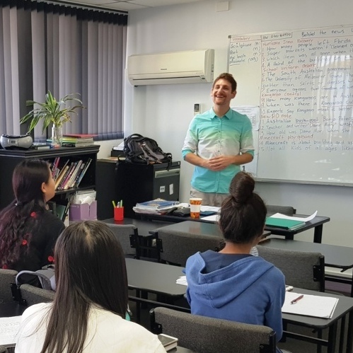 General English Intermediate Class at AICOL Gold Coast English School