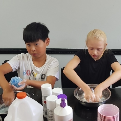 Young learner English science class