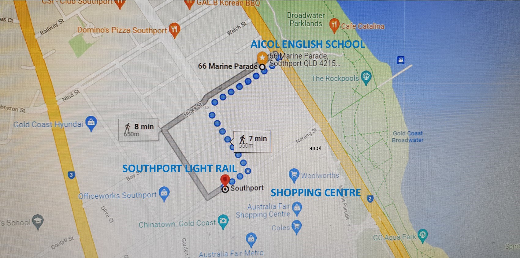 AICOL location map