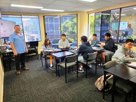 Another happy high school preparation course class at the Gold Coast