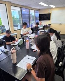 High level High School preparation class at AICOL