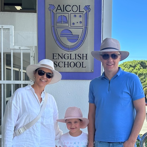 image2 Dr. Buda(500x500) Family from Hungary - parents in the English for Academic Purposes class and child in a class for kids